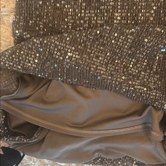 Express Black Sequin Sleeveless Camisole - Picture 9 of 9